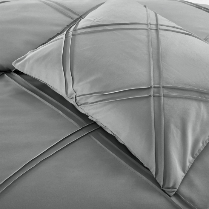 Pleat Duvet Covers 3 Pieces